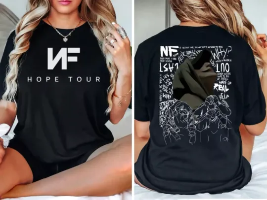 NF Hope Tour 2024 Shirt, Nf Hope Album Shirt