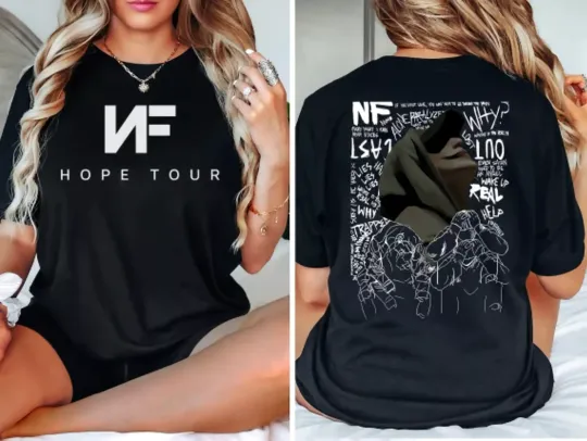 NF Hope Tour 2024 Shirt  Nf Hope Album Shirt