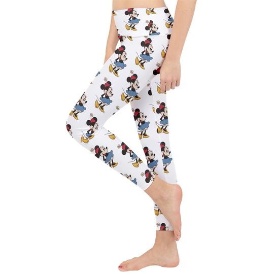 Minnie Mouse Leggings | Disney Leggings | Minnie Yoga Pants