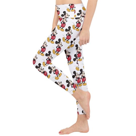 Mickey Leggings | Disney Leggings | Mickey Yoga Pants