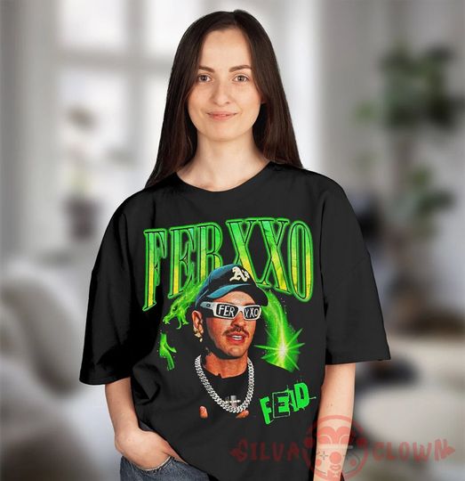 Feid Ferxxo Vintage Washed Shirt, Feid Ferxxo Shirt, Hiphop RnB Rapper Singer