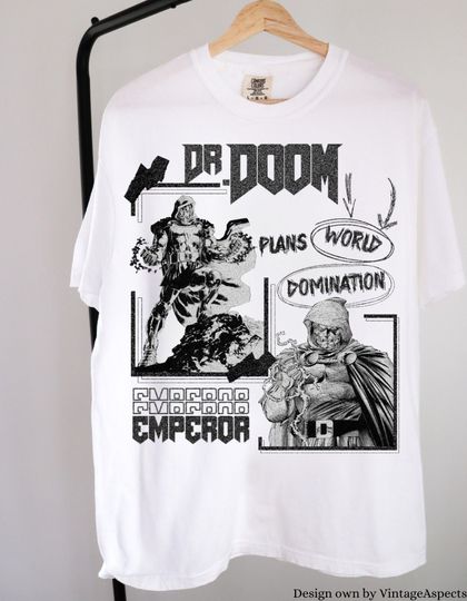 Vintage Doctor Dooom Shirt, dr Dooom tshirt, doctor Dooom shirt