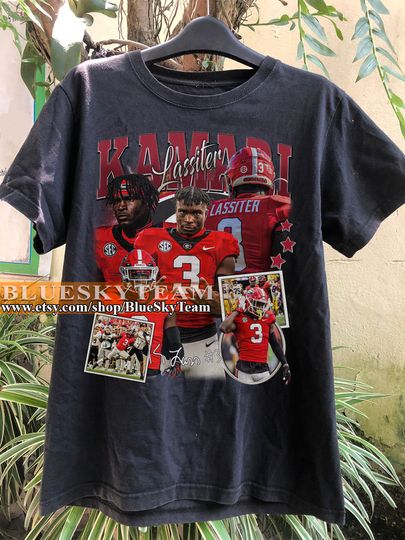 Vintage 90s Graphic Style Kamari Lassiter T-Shirt, Kamari Lassiter shirt,  American Football Bootleg Gift BTS01