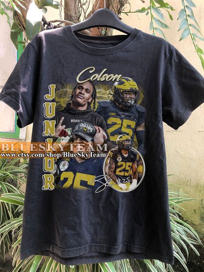 Vintage 90s Graphic Style Junior Colson T-Shirt, Junior Colson shirt, Retro American Football Bootleg Gift