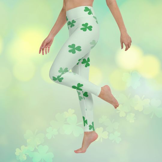 Women's Saint Patrick's Day Yoga Leggings