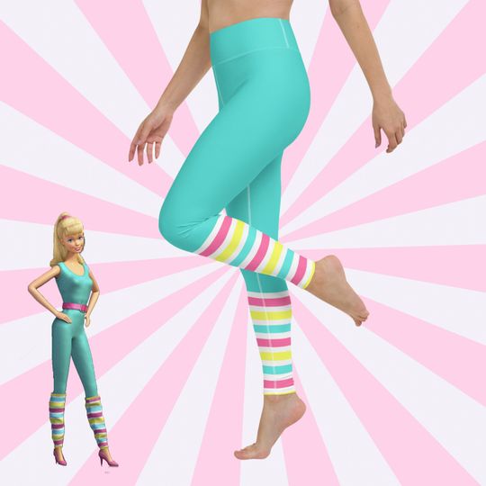 Womens Yoga Leggings Barbie Disney Toy Story 4 Costume