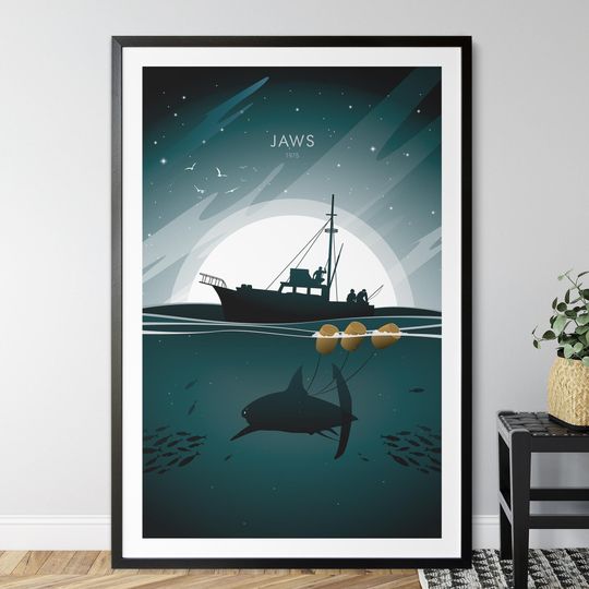 Jaws poster, movie Poster