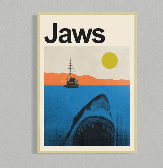 Jaws Movie Poster