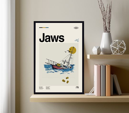 Jaws Movie Poster, Jaws Poster