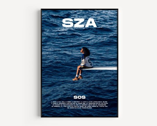 SZA Cover Poster, Rap Classics Poster, Hip Hop Poster