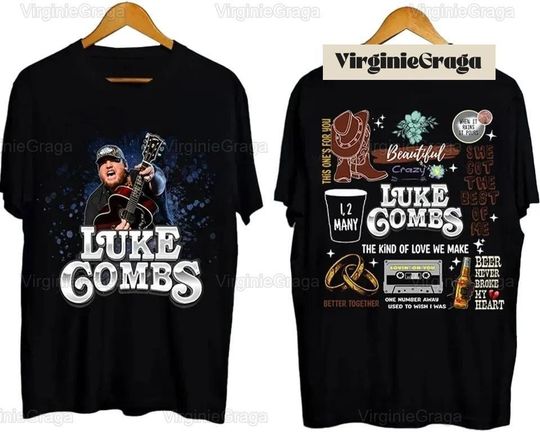 Lukee Comb World Tour Shirt, Country Music Shirt, Lukee Comb World Tour 2024, Lukee Comb Fans Gift