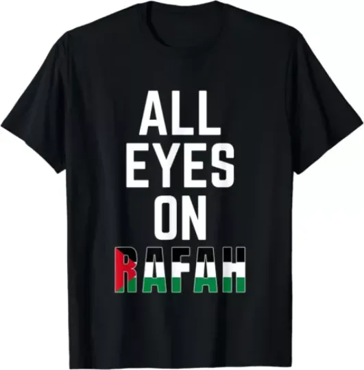 All Eyes On Rafah Palestine Palestine Human Rights Unisex T-shirt
