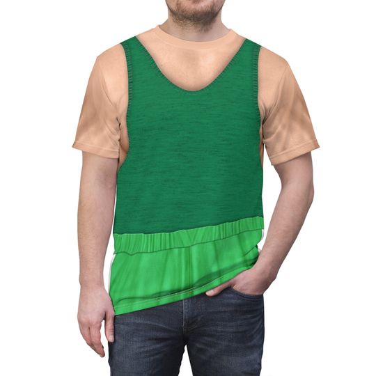 Simu Green Tank Top Costume, Work Out Outfits, 80s Retro Party