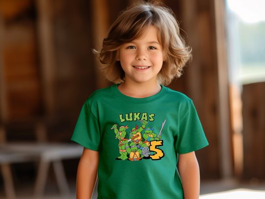 Turtles Birthday Boy Shirt, Turtles Matching T Shirt,Custom Turtle Birthday Party Shirts