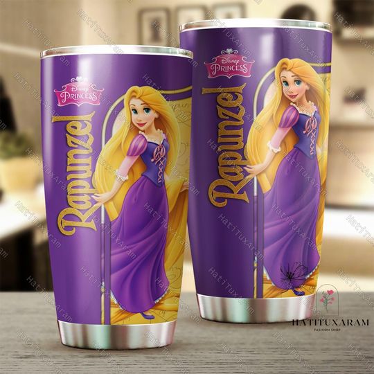 Rapunzel Tumbler, Rapunzel 20oz Tumbler, Disney Princess Tumbler, Rapunzel Princess Tumbler