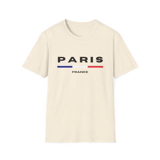 Paris France Tourism Souvenir Creative Cool T-shirt 2024 Men Women T-Shirt