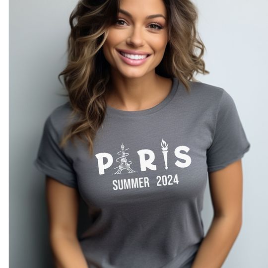Personalized Paris Summer 2024 Vacation T-shirt, Family Vacation Tee, Gift for Him