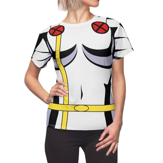 Storm Women's Shirt, Mutants Human Costume, Ororo Munroe Cosplay