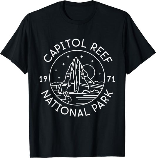 Capitol Reef National Park 1971 Wayne County Utah T-Shirt