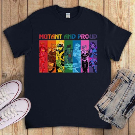 Mutant And Proud LGBT Pride Month The X-Men Comic Unisex T-Shirt