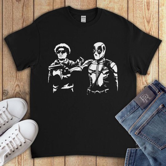 Deadpool I Dare You Superhero Comic Funny Gift Unisex T-Shirt