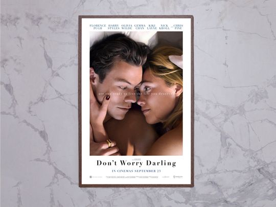 Dont Worry Darling Movie Poster, Movie Poster, Home Decor