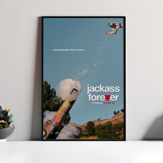 Jackass Forever Movie Poster, Movie Poster, Home Decor