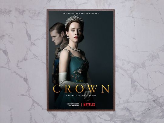 The Crown Season 2 Movie Poster, Movie Poster, Home Decor