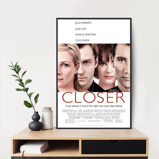 Closer Original Movie Poster, Movie Poster, Home Decor