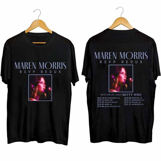 Maren Morris - RSVP Redux Tour 2024 Double Sided Shirt