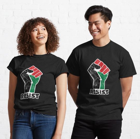 Resistance is Existence Solidarity and Support Design Against the Injustice In Palestine  Classic T-Shirt
