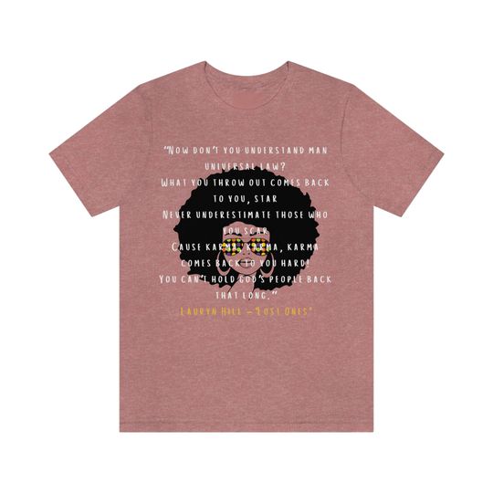 Lost Ones Shirt, Lauryn Hill, Music Shirt, Song Lyric Shirt, Music, Music lover