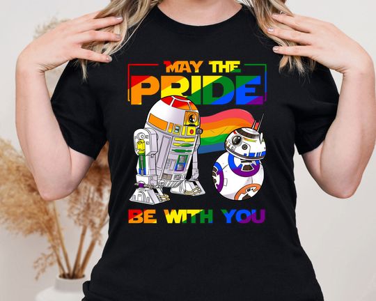 May the Pride be with You Star Wars LGBT Shirt, Disney Pride Month Shirt