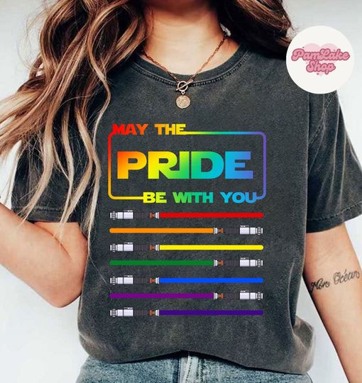 May The Pride Be With You T-shirt, Star Wars LGBT shirt