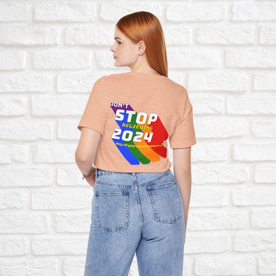 Pride Month Tee: Pride 2024, LQBTQ+ , Rainbow, Parade Shirt