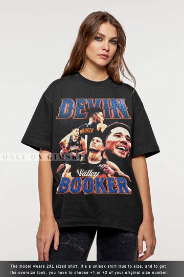 Devin Booker Shirt Vintage Bootleg Graphic Tee Devin Booker T-Shirt