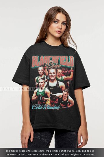 Limited Erin Blanchfield Shirt Vintage Bootleg Graphic Tee Erin Blanchfield T-Shirt