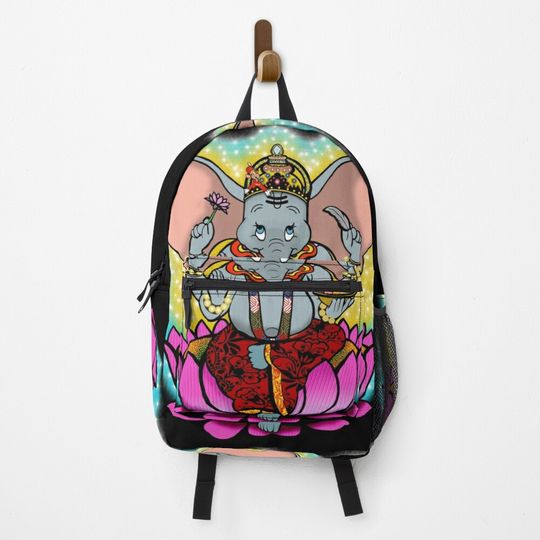 Dumbo Ganesh Backpack, Dumbo Backpack, Dumbo Elephant Backpack