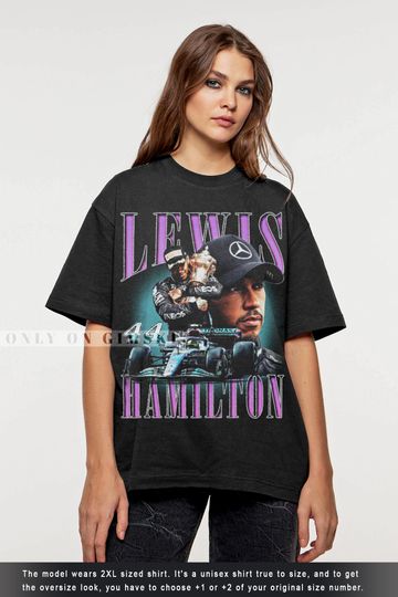 Lewis Hamilton Shirt Vintage Bootleg Graphic Tee Lewis Hamilton T-Shirt