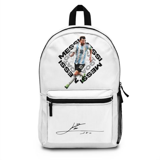 Champion's Stride: The Lionel Messi Signature Backpack