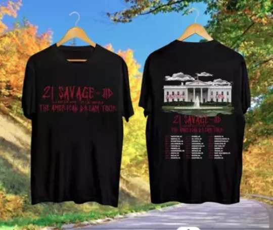 21 Savage - The American Dream Tour 2024 Shirt, 21 Savage Fan Shirt