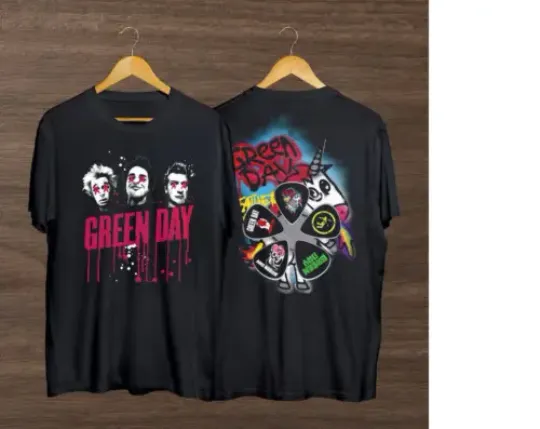 2024 Green Day Music Concert Tour T-Shirt, Vintage Green Day T-Shirt