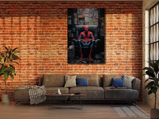 Spider Man Poster, Spider Man Print, Movie Poster