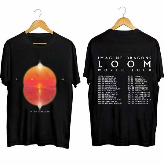 2 Sided Imagine Dragons - Loom Tour 2024 Unisex Shirts and Youth Shirt