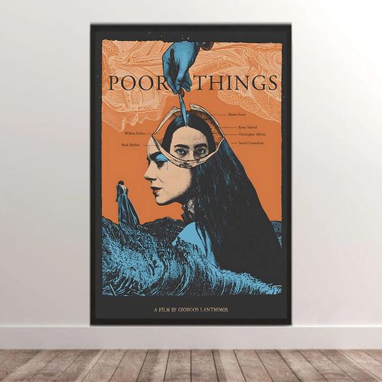 Poor Things Emma Stone Movie Poster, Film Fan Poster, Home Decor