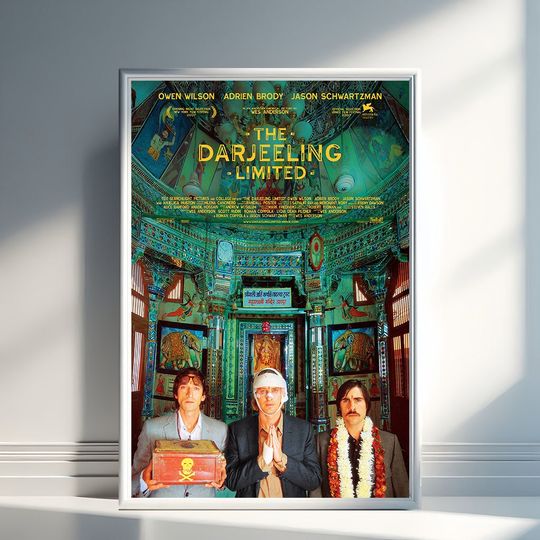 The Darjeeling Movie Poster, Film Fan Poster, Home Decor