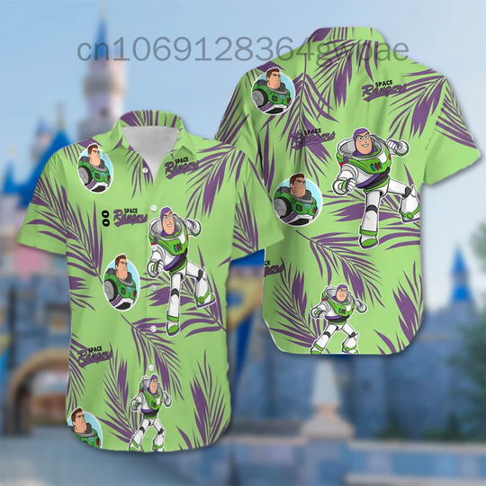 Buzz Lightyear Hawaiian Shirt, Disney Toy Story Vacation Hawaiian Shirt