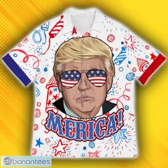 Donald Trump 3D Hawaiian Shirt