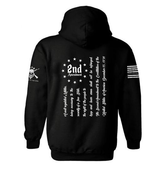 2nd amendment American flag Hoodie | Second Amendment to the United States Constitution