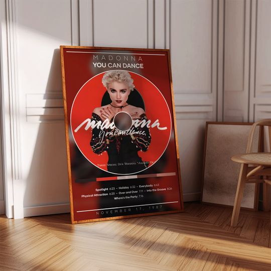 Madonna Poster | You Can Dance Poster | Album Poster